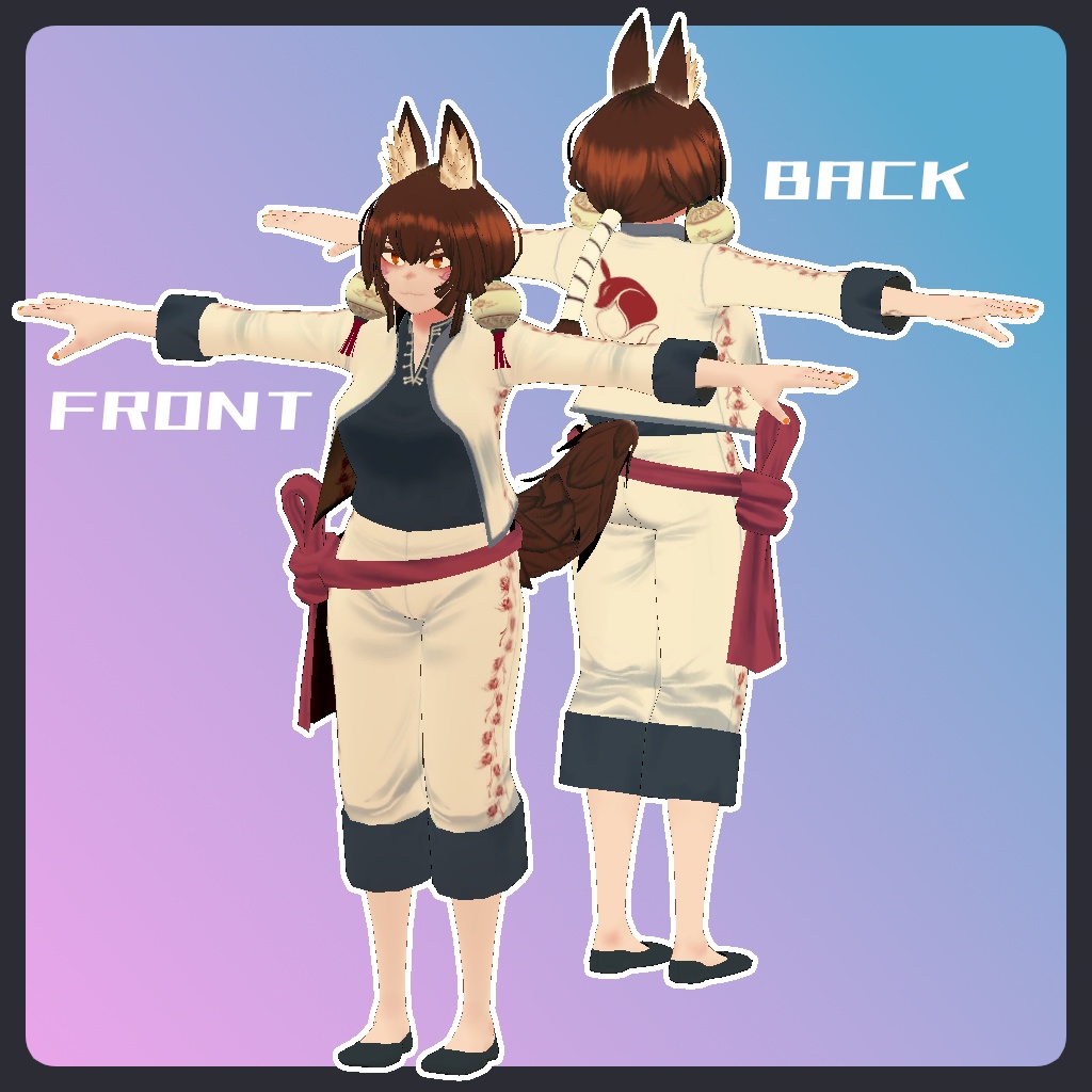 オリジナル3Dモデル『メイヒン』