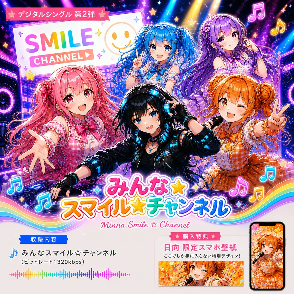 みんなスマイル☆チャンネル｜MixPalette（ミクパレ）【MP3＋限定特典】