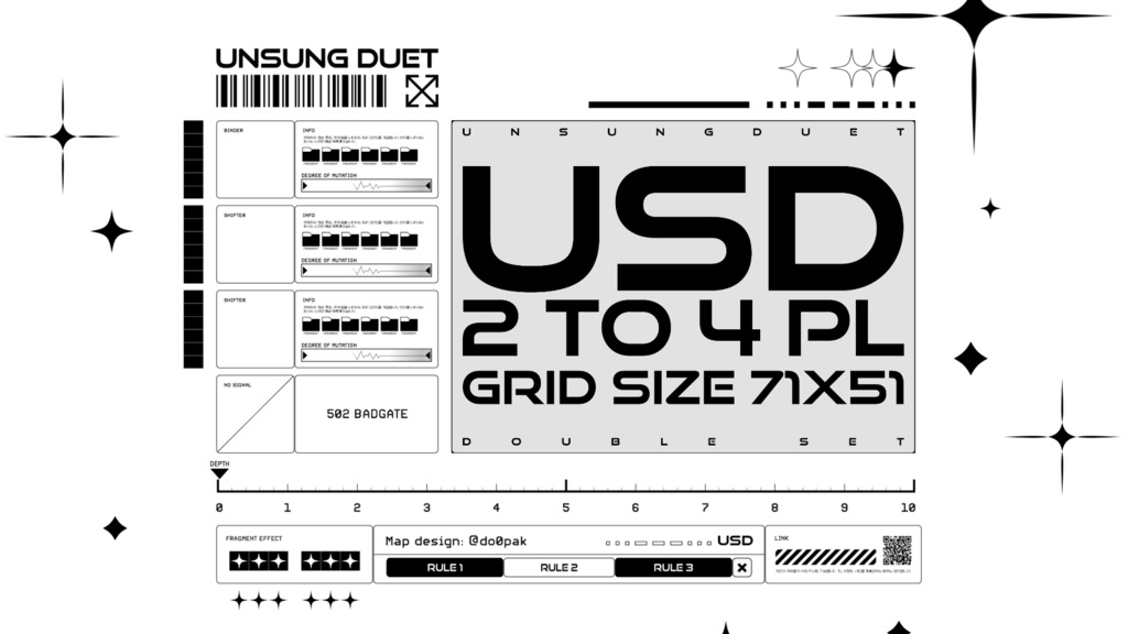 【無料版有り】ccfolia "アンサング"デュエット2~4人 ダブルデートルーム データ