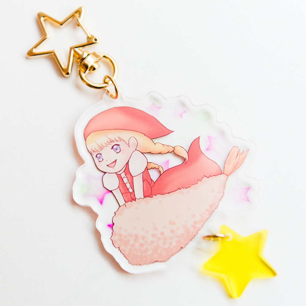 エビふらい★ベロニカ【アクリルキーホルダー】