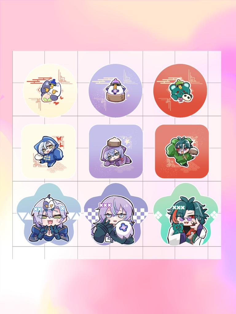 ちっちゃアクリルシール