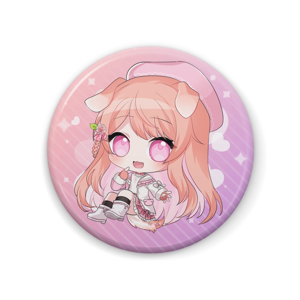 デフォルメ缶バッジ私服ver.