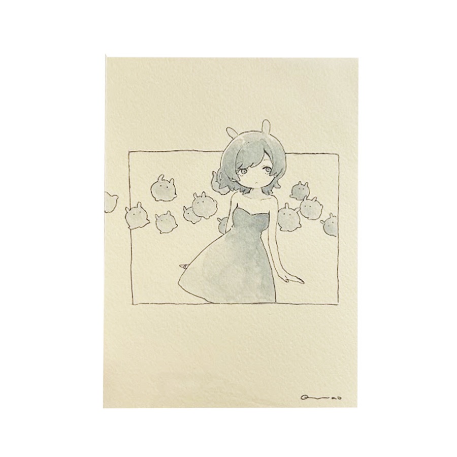 ドローイング「メンダコ」