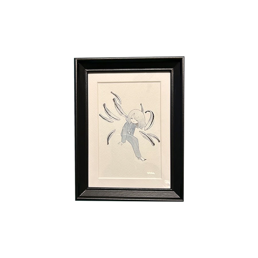 額装原画「ホンソメワケベラ」