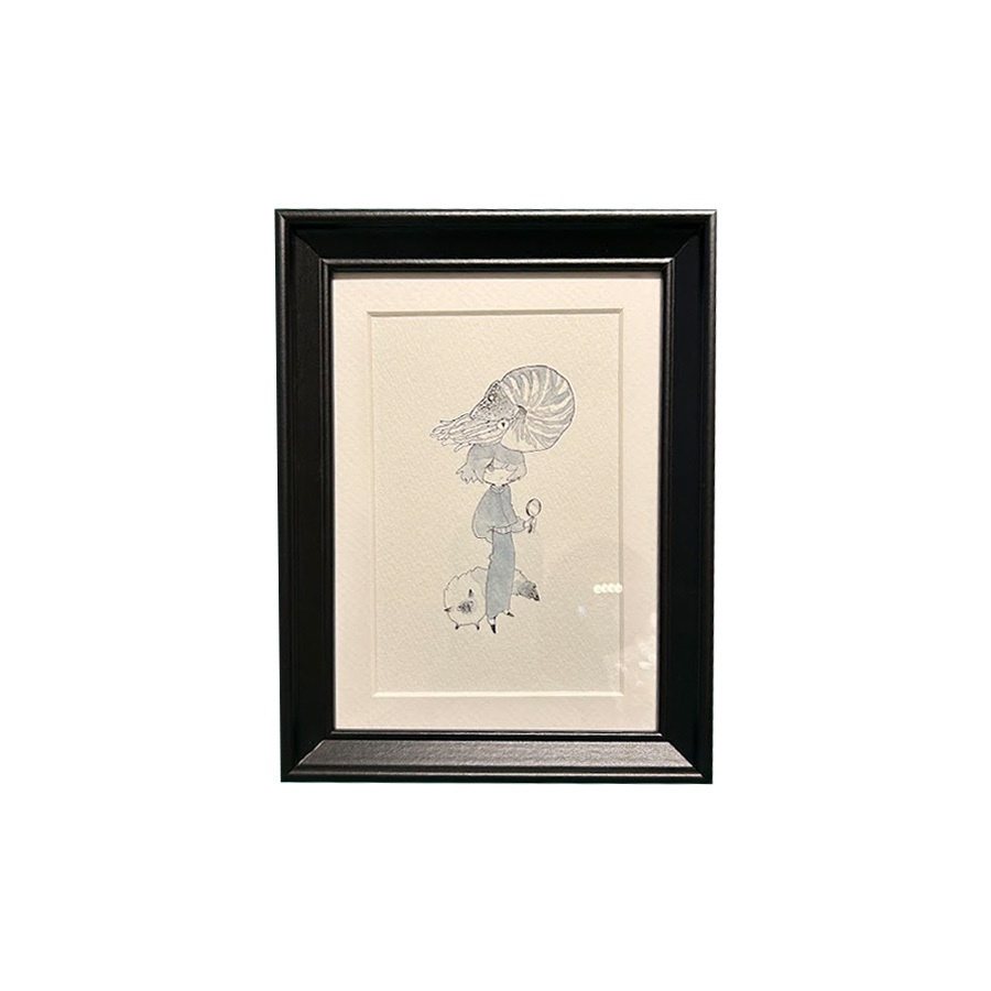 額装原画「オウムガイ」