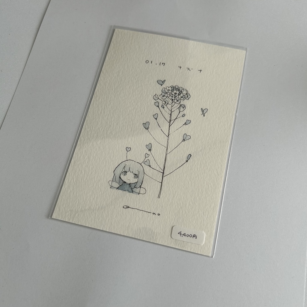 大阪個展ドローイング 1月