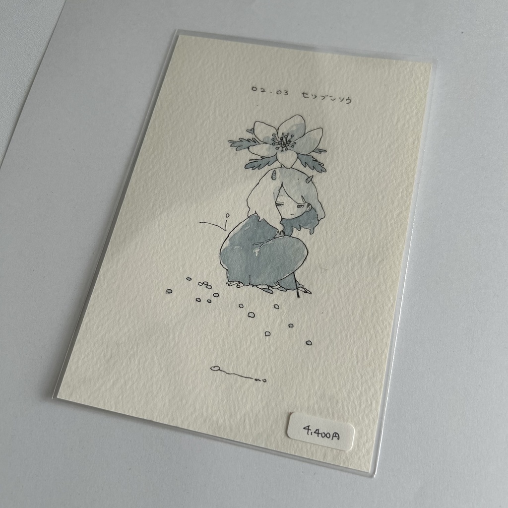 大阪個展ドローイング 2月