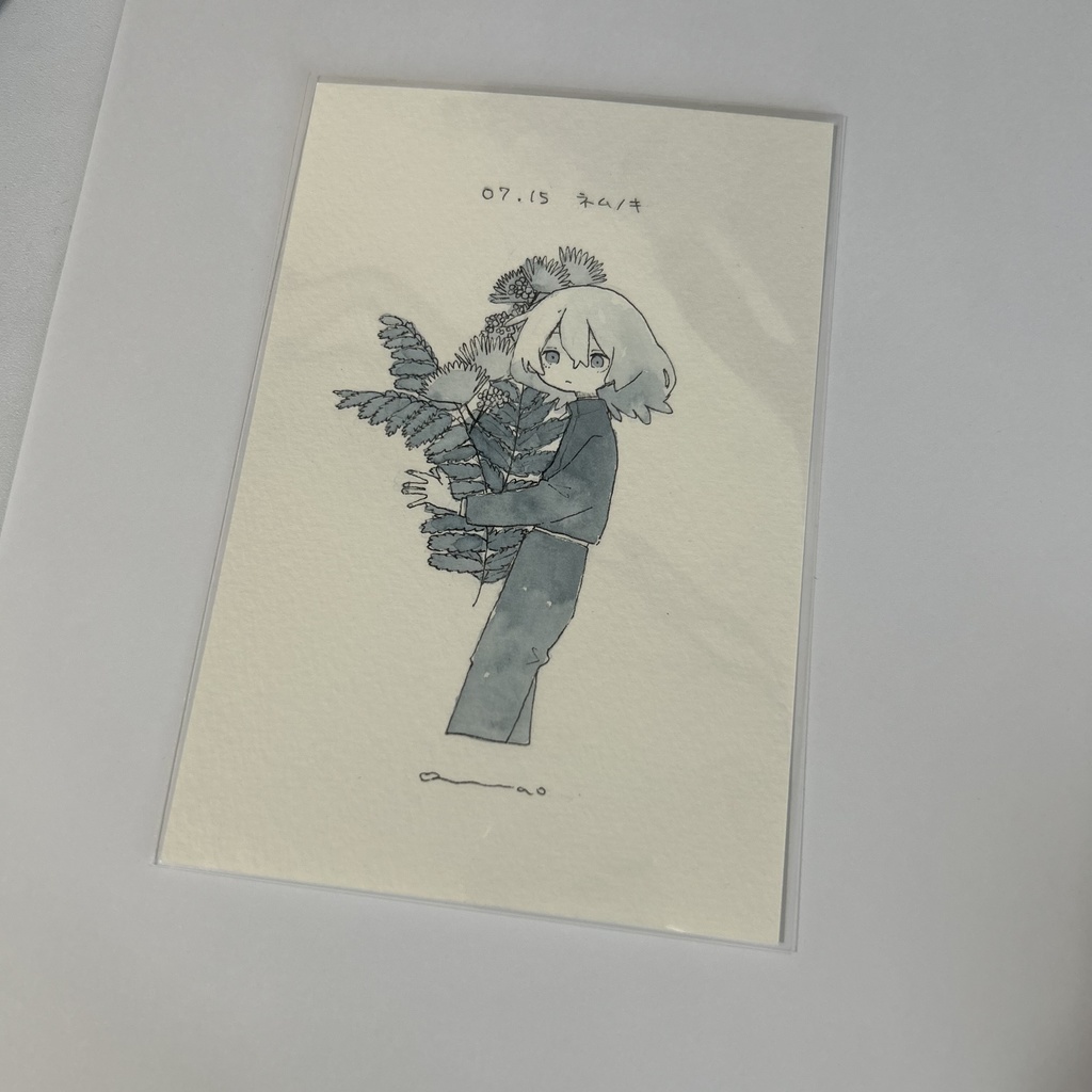 大阪個展ドローイング 7月