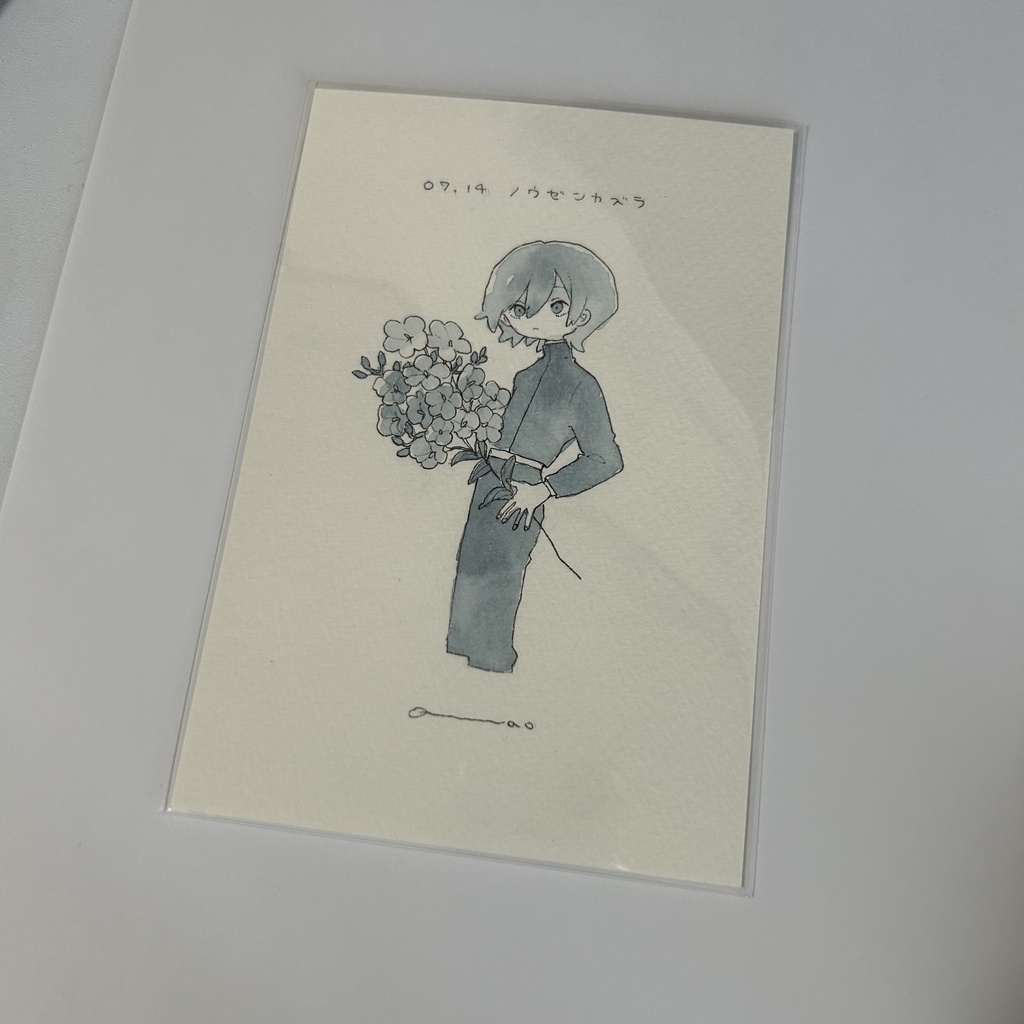 大阪個展ドローイング 7月