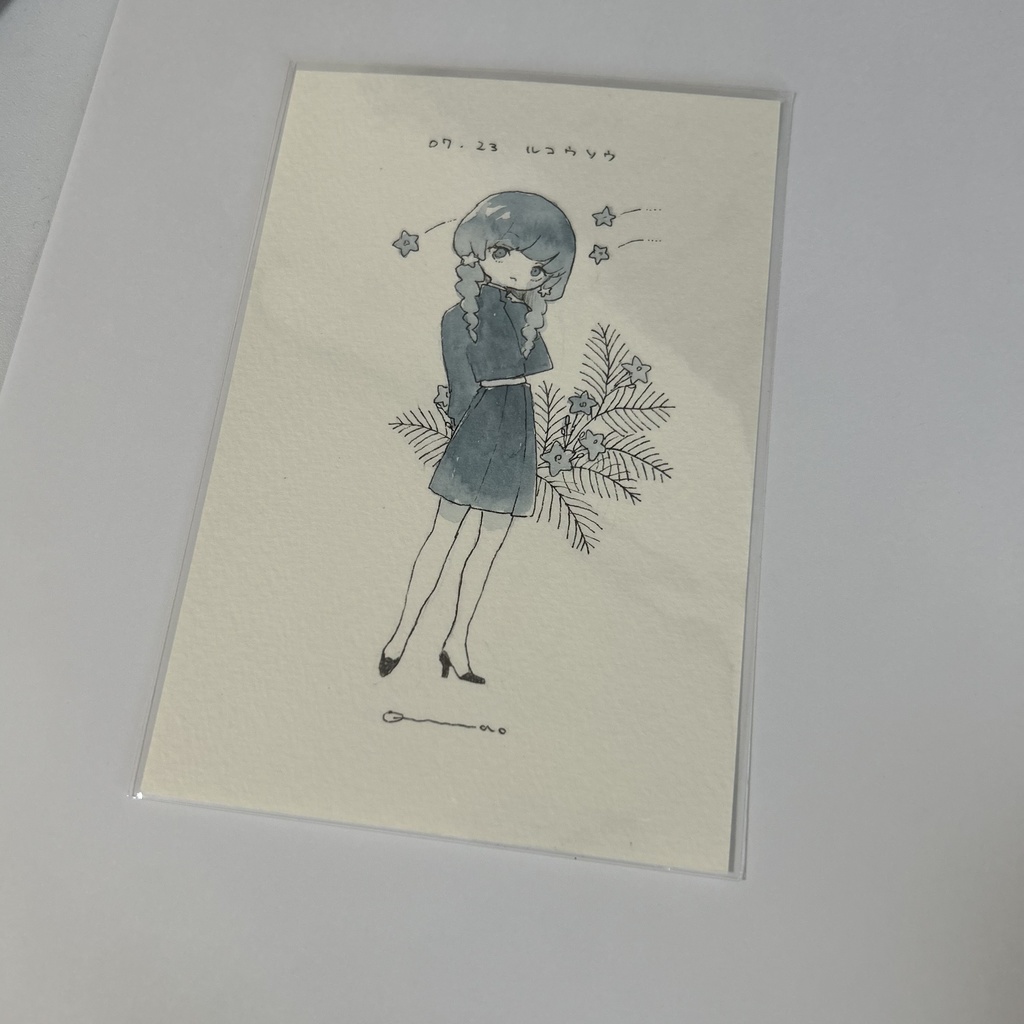 大阪個展ドローイング 7月