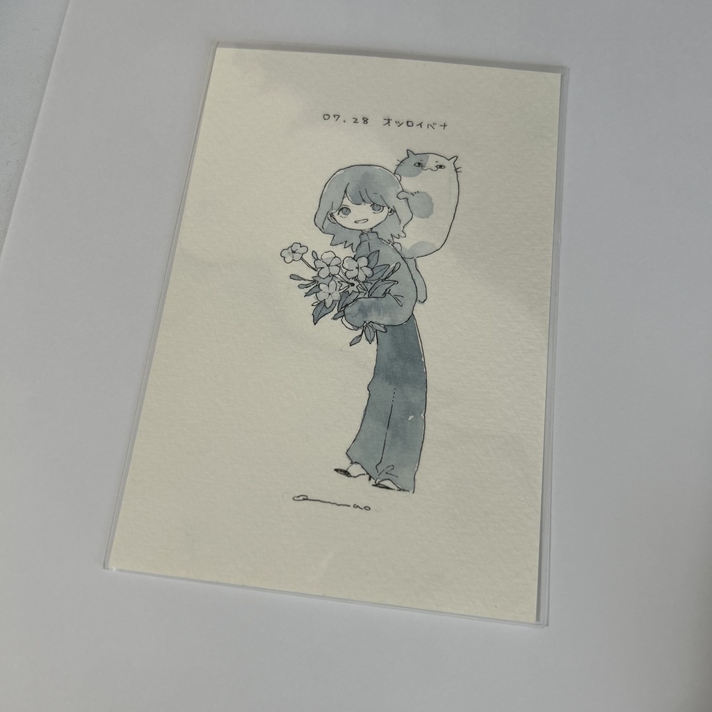 大阪個展ドローイング 7月