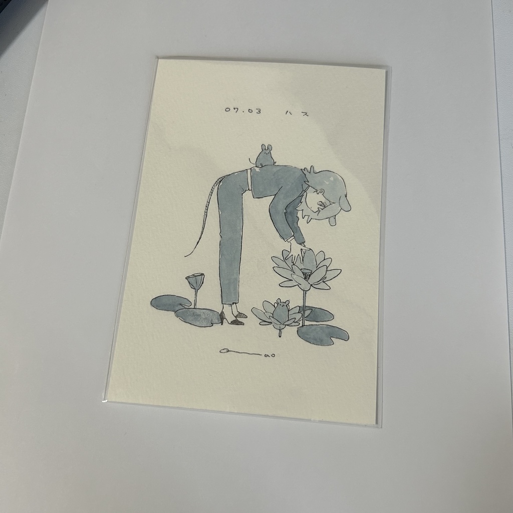 大阪個展ドローイング 7月