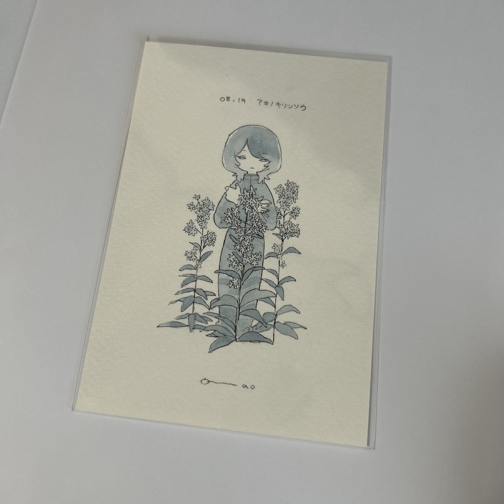 大阪個展ドローイング 8月