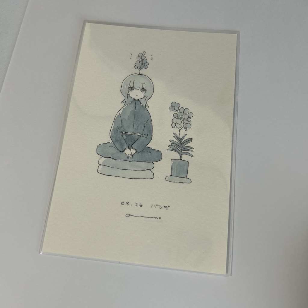 大阪個展ドローイング 8月