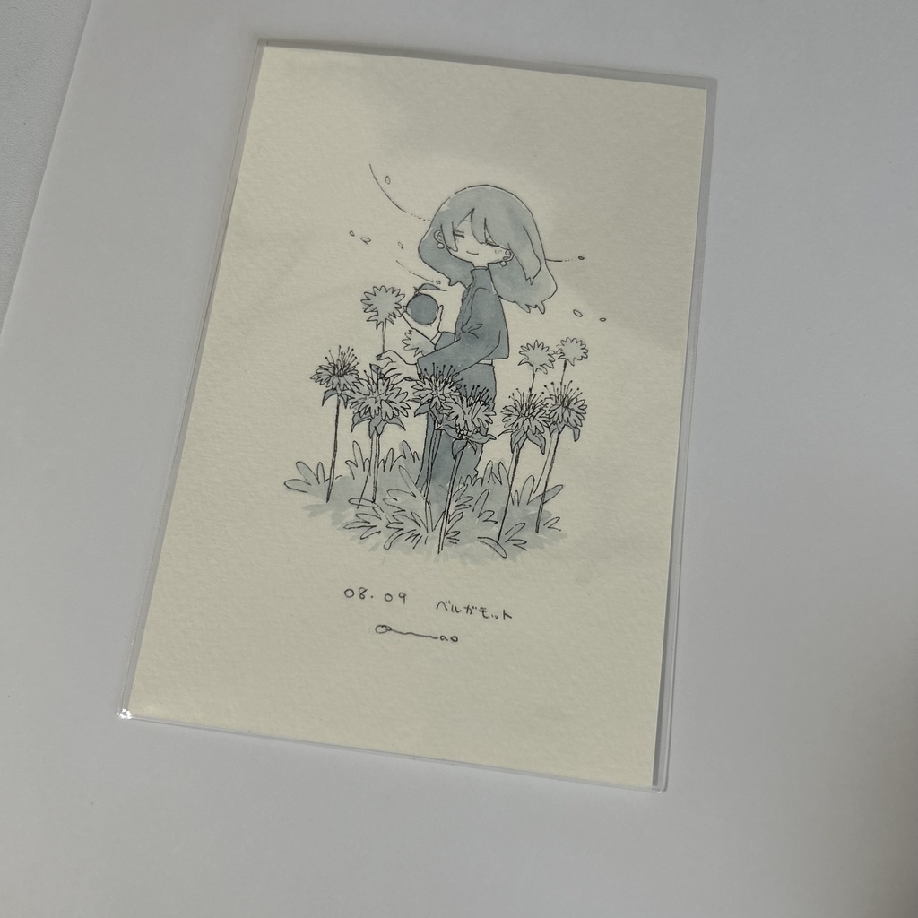 大阪個展ドローイング 8月