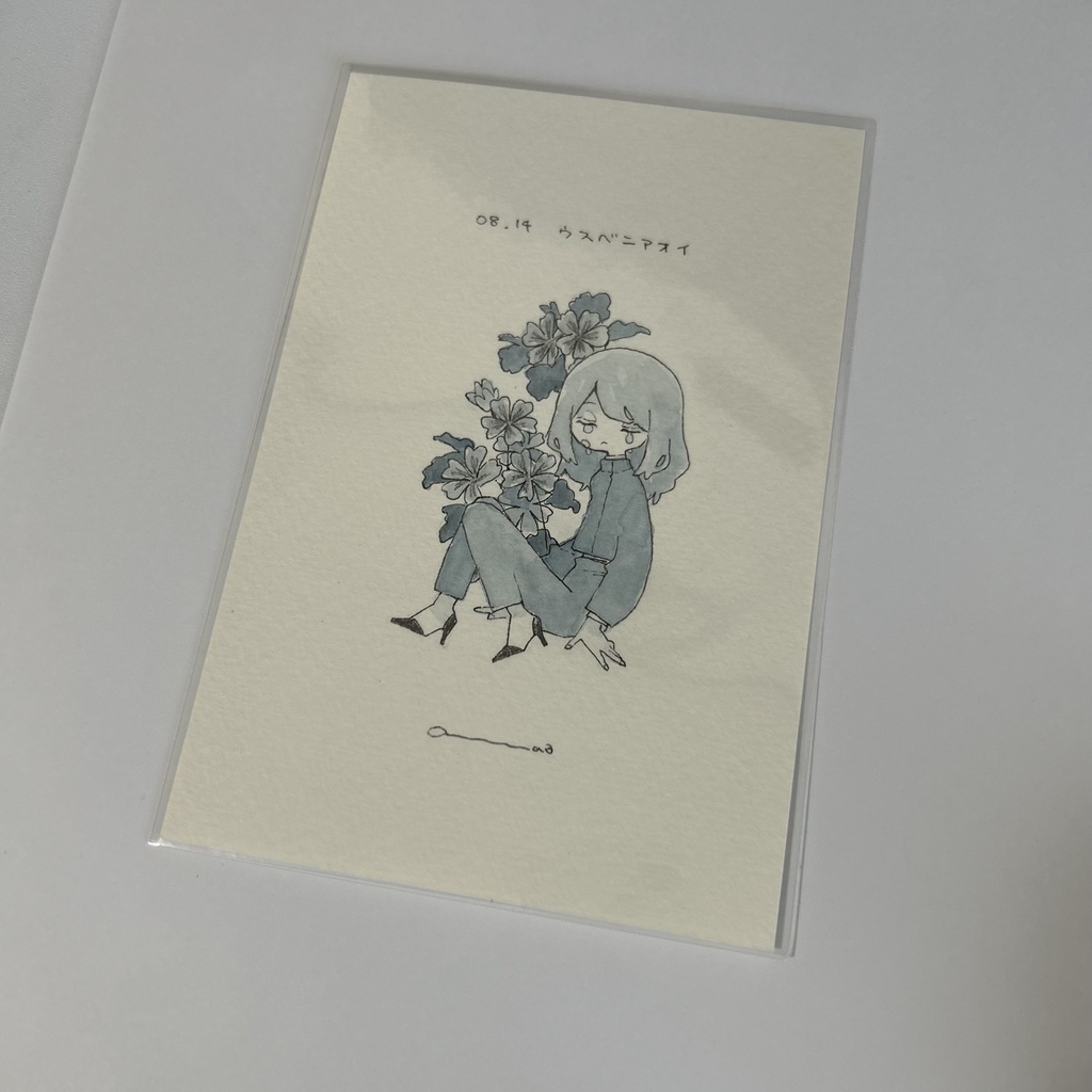 大阪個展ドローイング 8月