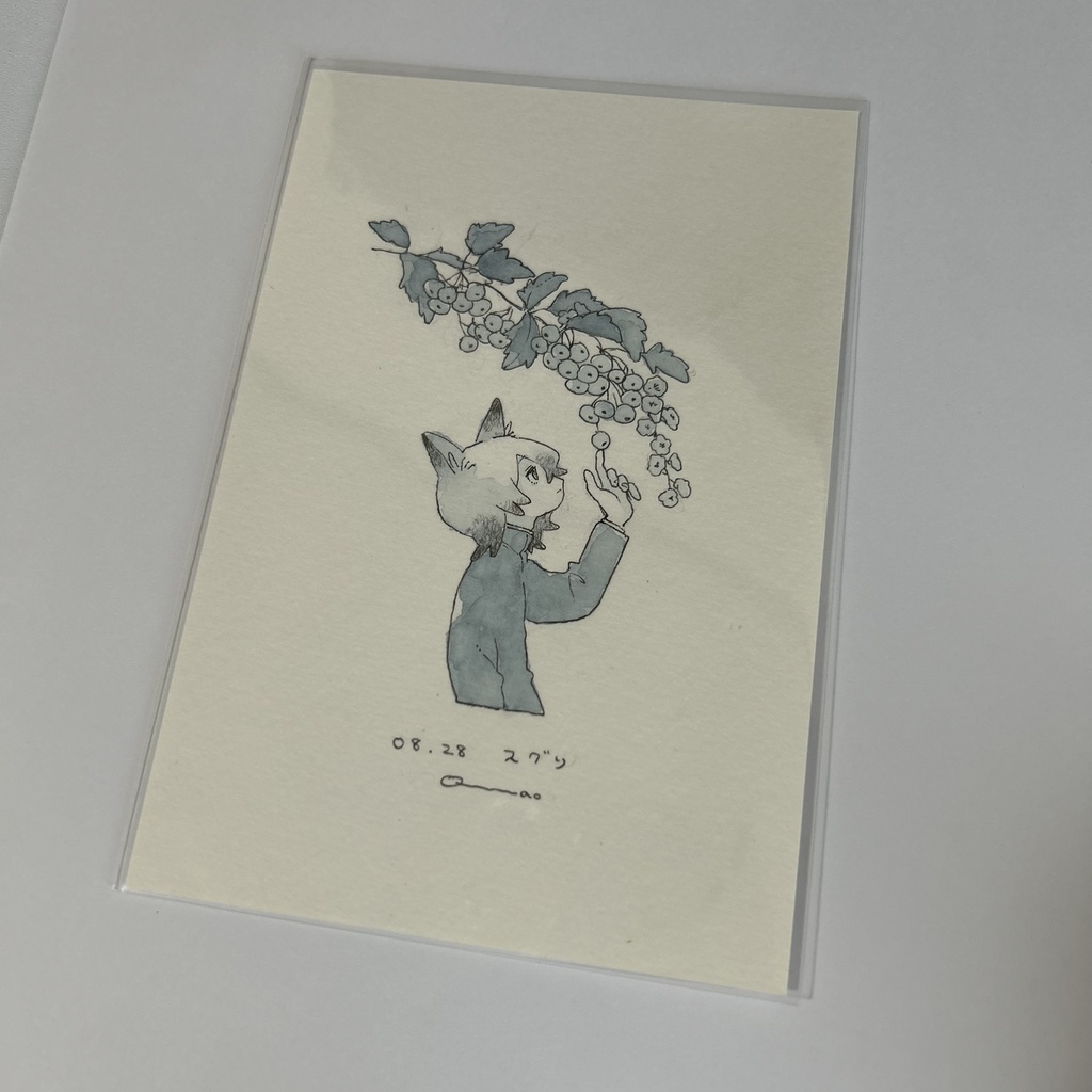 大阪個展ドローイング 8月
