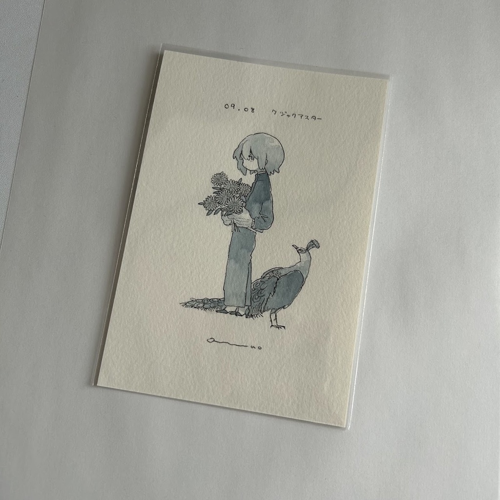 大阪個展ドローイング 9月