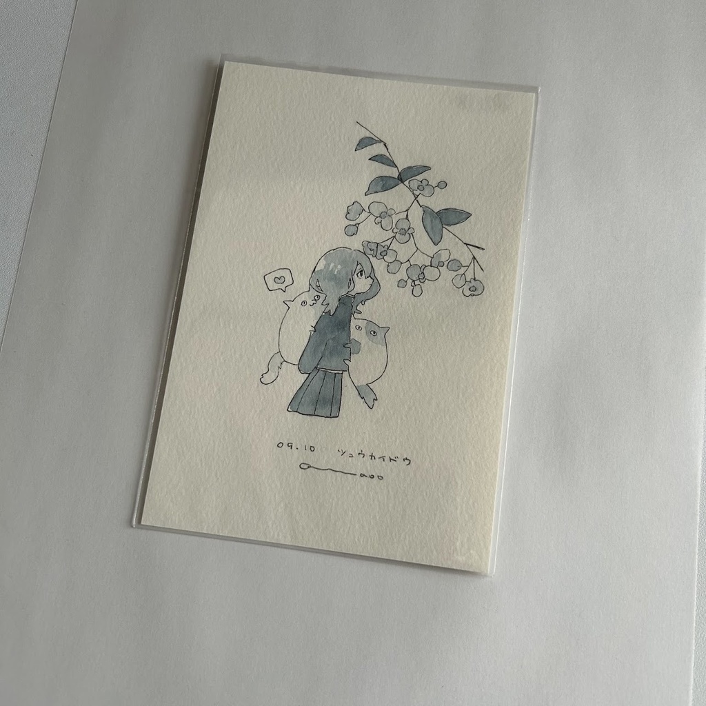 大阪個展ドローイング 9月