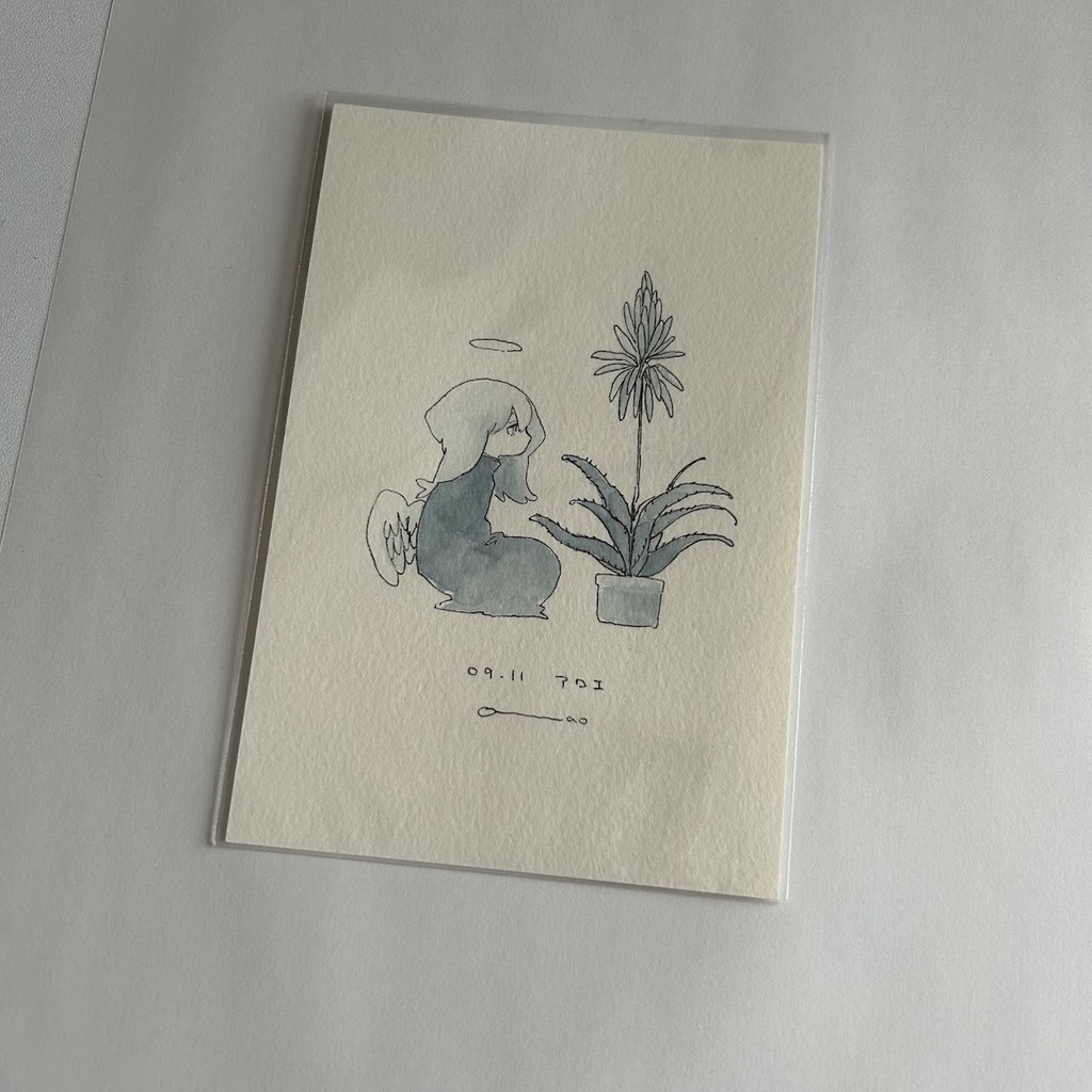 大阪個展ドローイング 9月