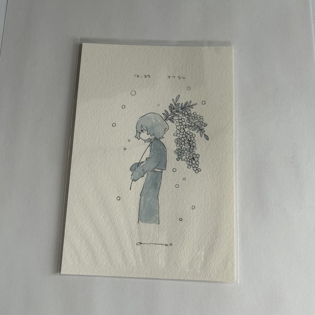 大阪個展ドローイング 12月