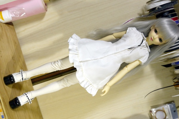 DD SD クラシカルワンピース 作成手順本 【実物大型紙付】