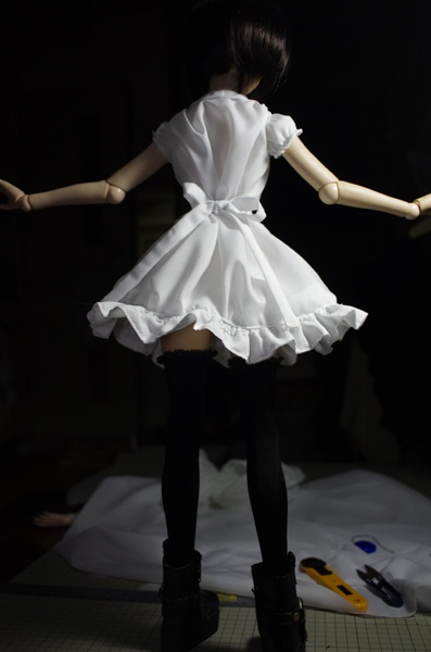 DD SD クラシカルワンピース 作成手順本 【実物大型紙付】