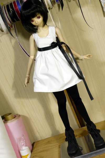 DD 手縫いOK! シンプルワンピース 作成手順本【実物大型紙付】