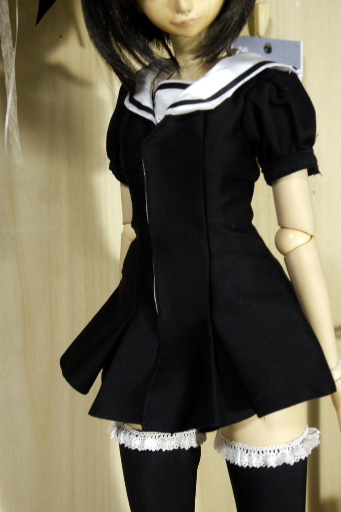 DD セーラーワンピース 作成手順本【実物大型紙付】