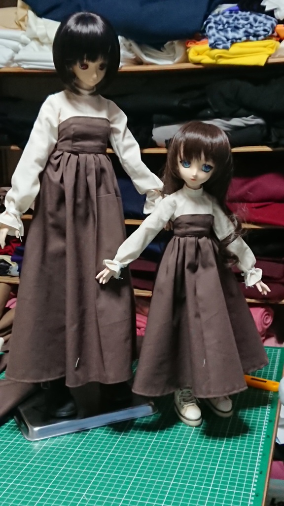 MDD DD ビスチェスカート 作成手順本【実物大型紙付】