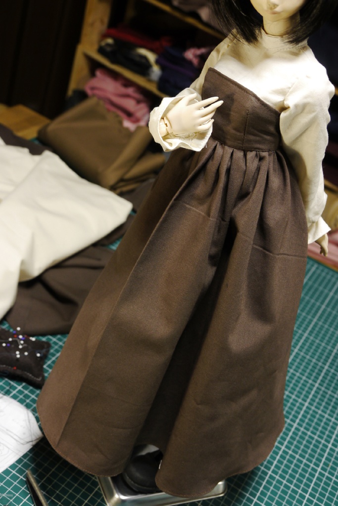 MDD DD ビスチェスカート 作成手順本【実物大型紙付】