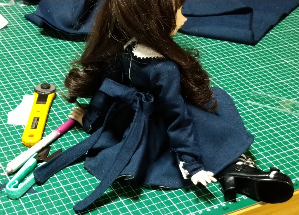 MDD DD SD ピンタックワンピース 作成手順本【実物大型紙付】