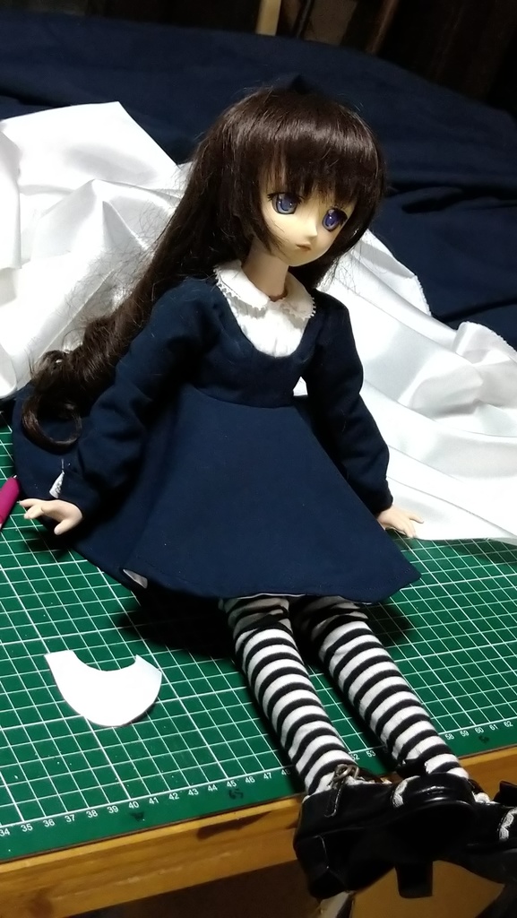 MDD DD SD ピンタックワンピース 作成手順本【実物大型紙付】