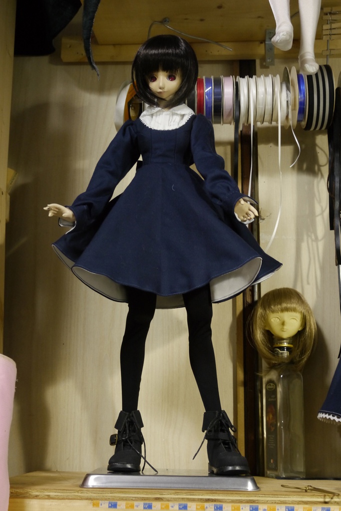 MDD DD SD ピンタックワンピース 作成手順本【実物大型紙付】