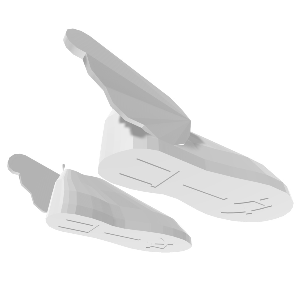 Winged Shoes『Classic White Color』