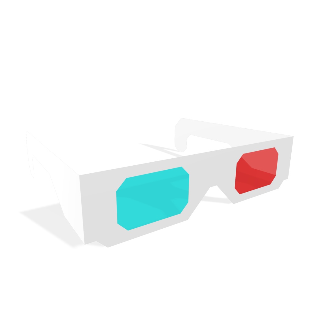 Anaglyph Red Cyan 3D Glasses