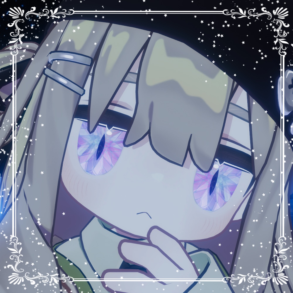 【7アバター対応】Jewel Cat Eye