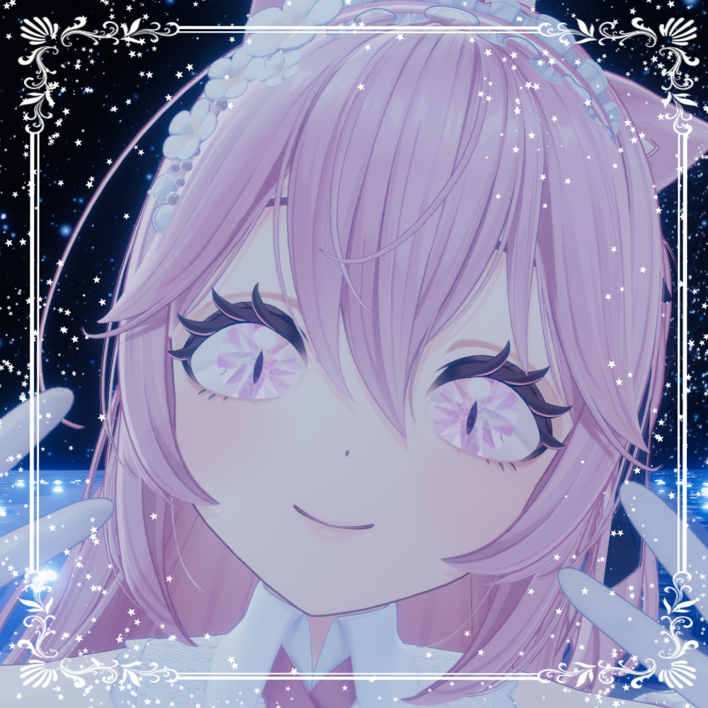 【7アバター対応】Jewel Cat Eye