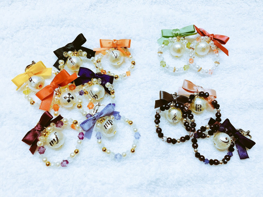 ぬい用モチーフビーズアクセサリー , Ru,cha , BOOTH