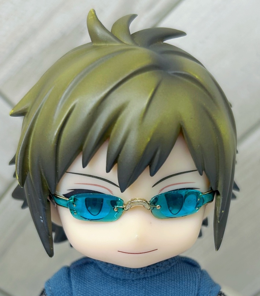 リムレスサングラス グラデーション