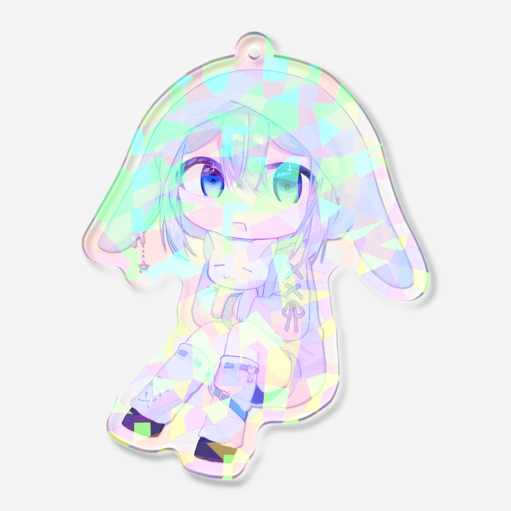 ホログラムアクリルキーホルダー