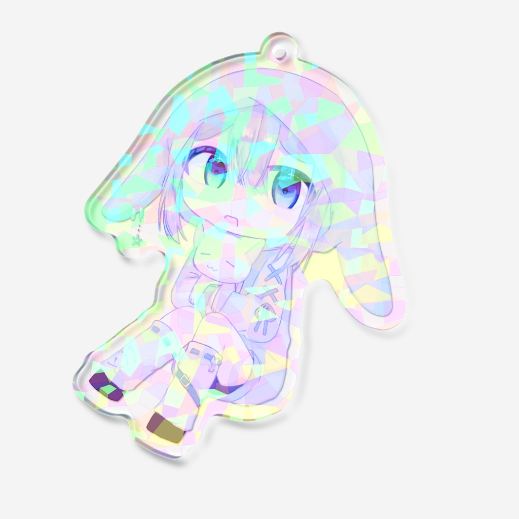 ホログラムアクリルキーホルダー