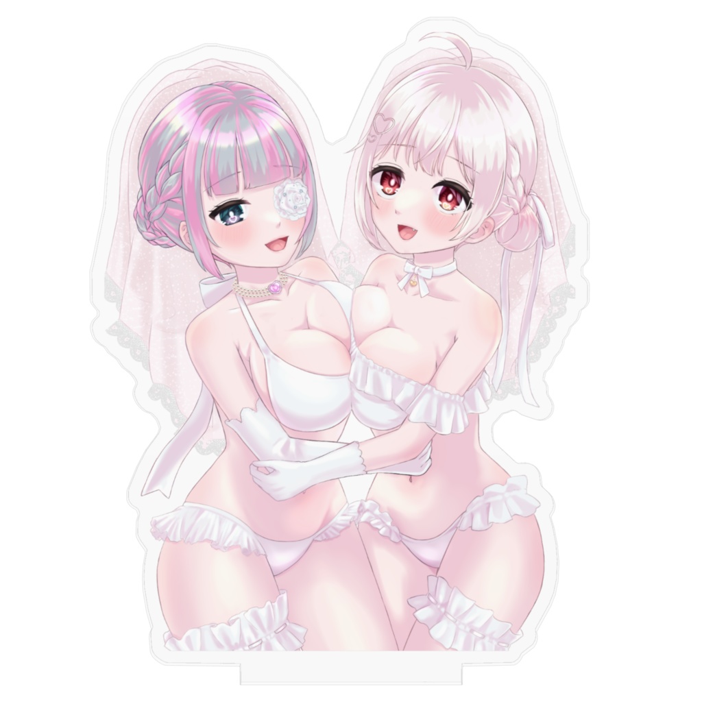 ゆめ×リコ ウェディングアクリルフィギュア