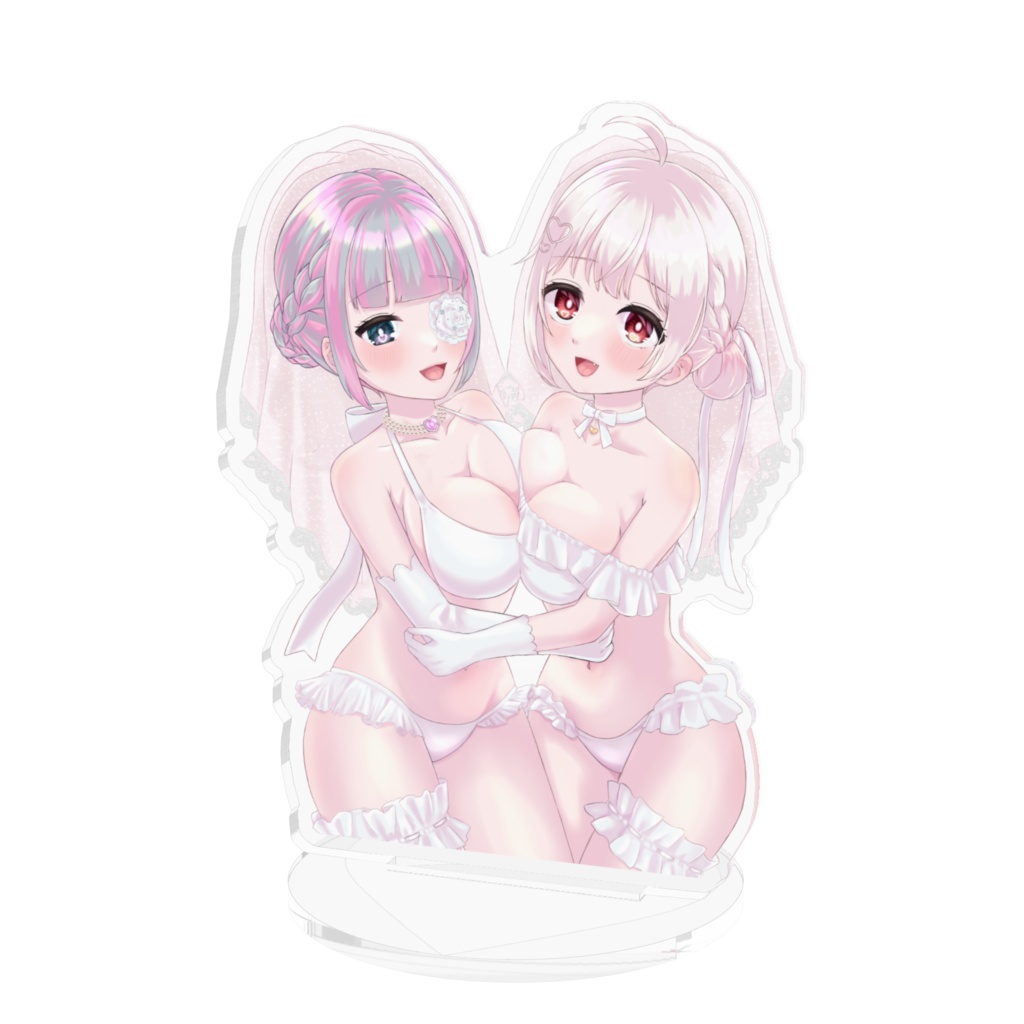 ゆめ×リコ ウェディングアクリルフィギュア