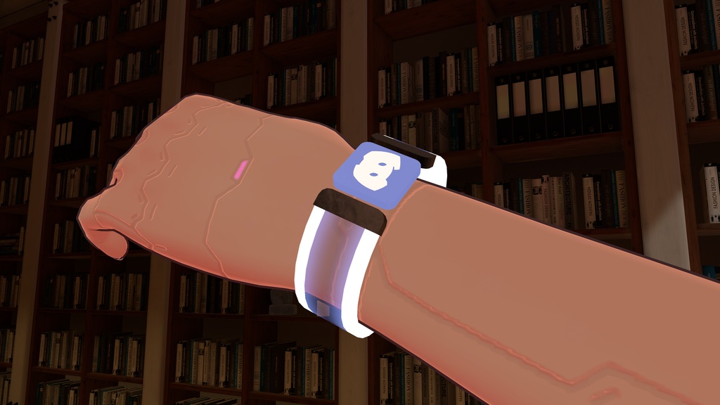 Discord Notification Bracelet 『VRChat OSC』