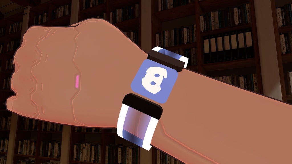 Discord Notification Bracelet 『VRChat OSC』