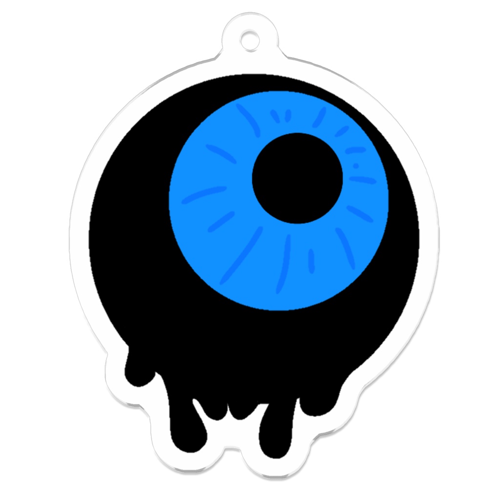 トロッとめだま アクリルキーホルダー