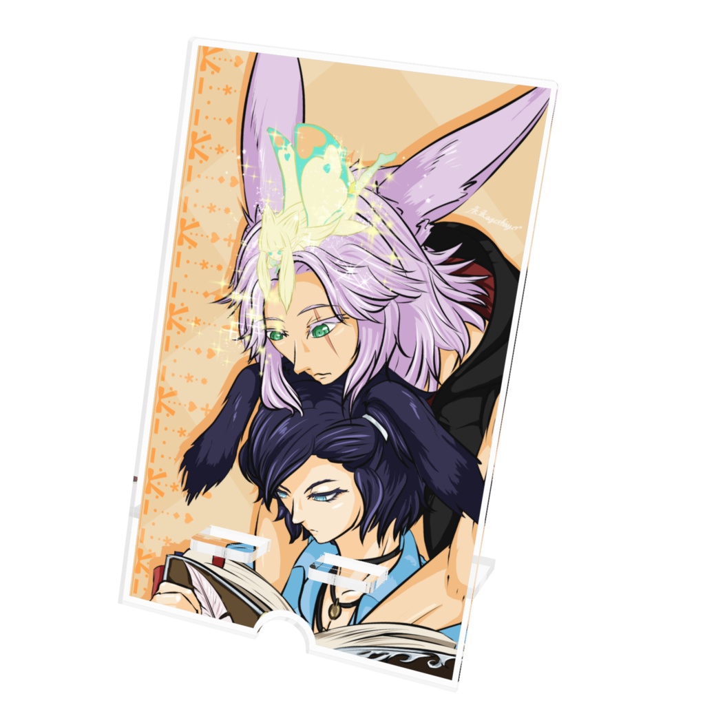 仲良しトーテムポール ~グリノア+妖精~