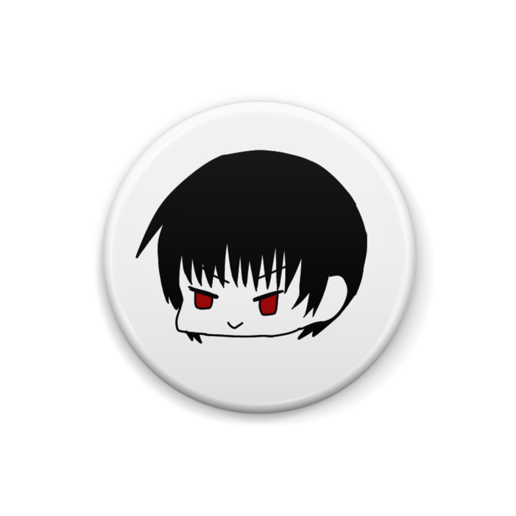 しのみやこうしきの缶バッジ