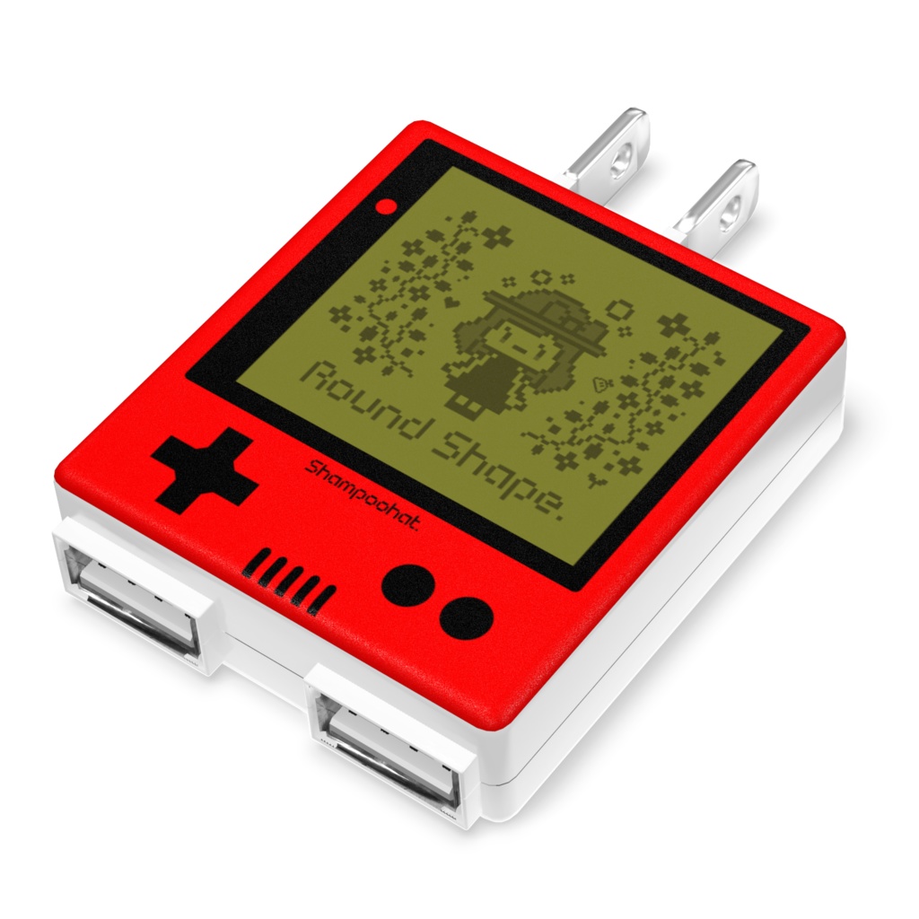 ゲーム機風ACアダプター